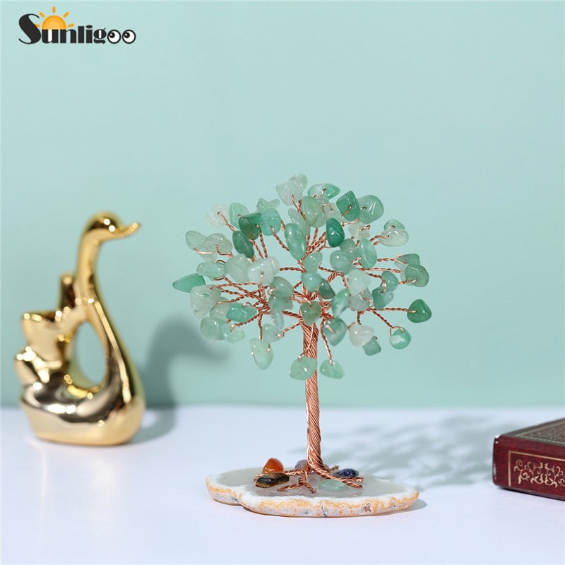 Natural Crystal Feng Shui Money Tree