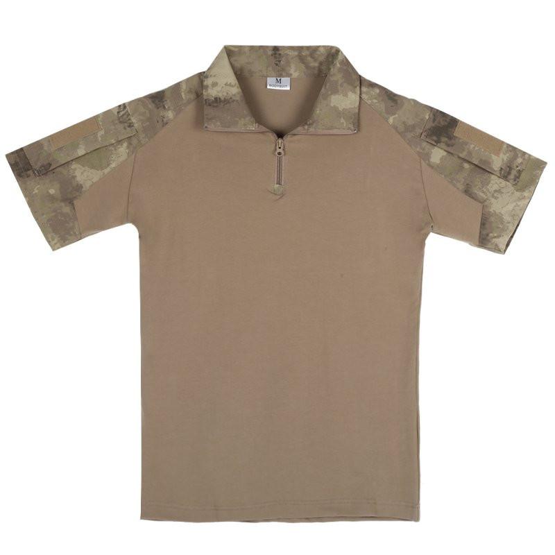 Tactical Short Sleeve Polo Shirt  (6 colors) - Indigo-Temple