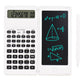 Foldable Dual Powered Calculator with 6.5Inch LCD Writing Tablet