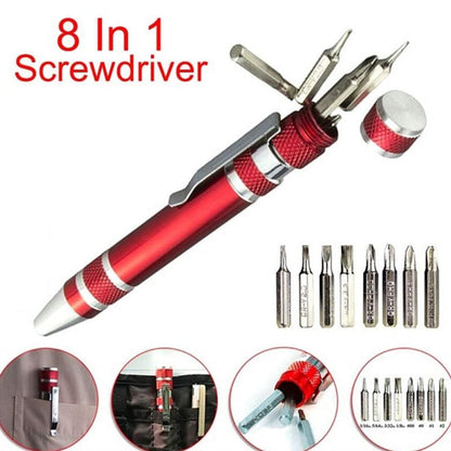 Multifunction 8 In 1 Precision Pocket Screwdriver Pen