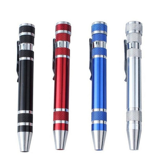 Multifunction 8 In 1 Precision Pocket Screwdriver Pen