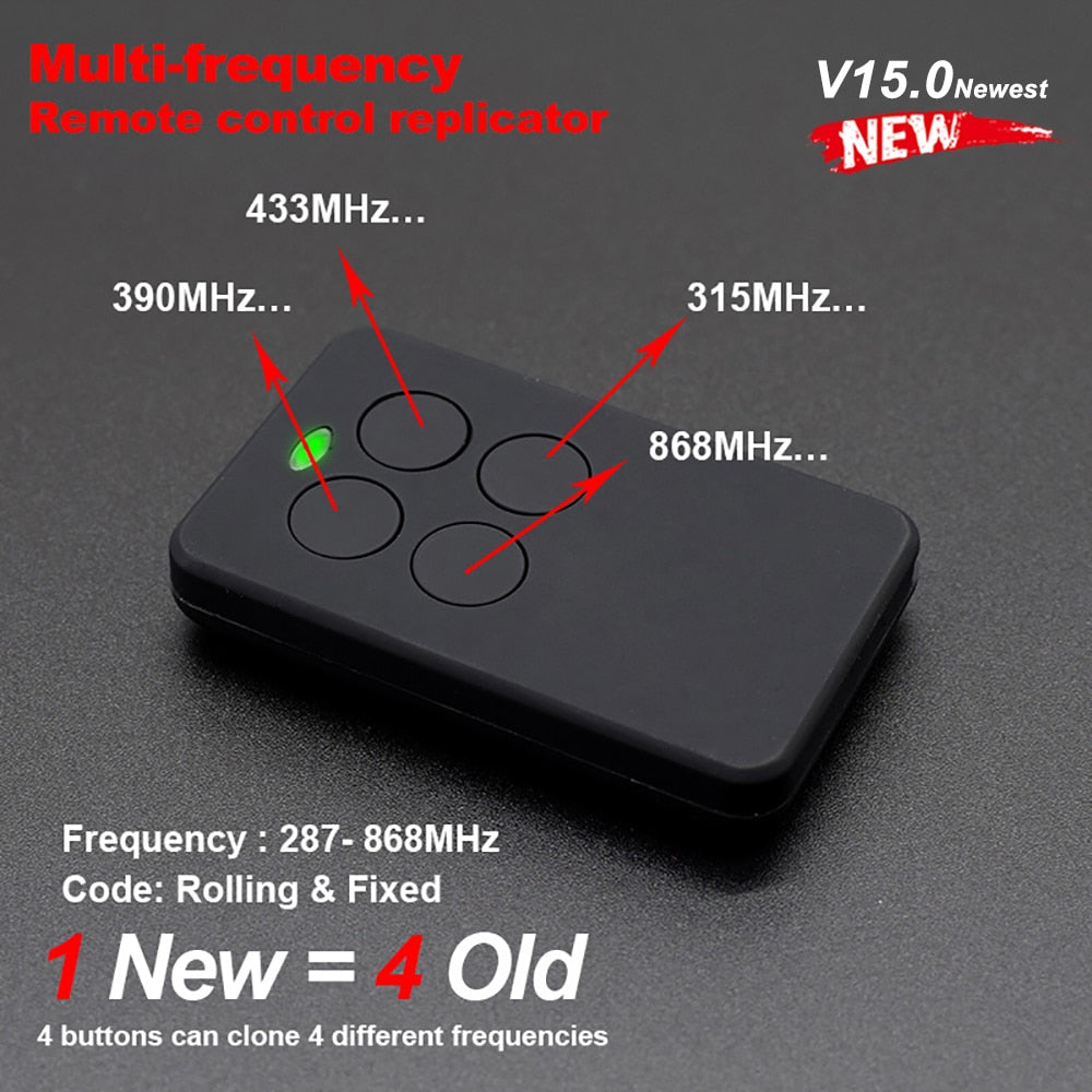 MULTI-KEY™ - WIRELESS REMOTE CONTROL DUPLICATOR (280-868 MHZ)