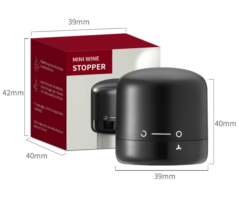 Vacuum Champagne / Wine Bottle Stopper (2pcs)
