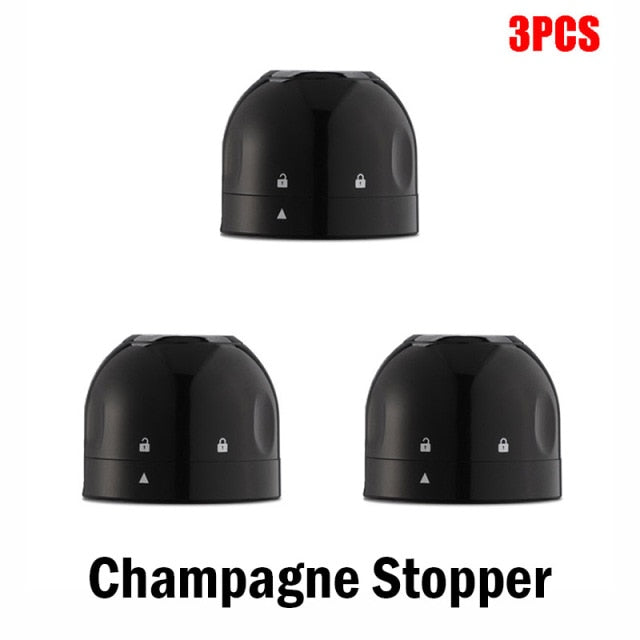 Vacuum Champagne / Wine Bottle Stopper (2pcs)