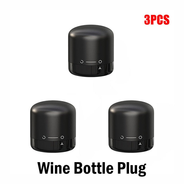Vacuum Champagne / Wine Bottle Stopper (2pcs)