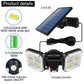 Super Bright Adjustable Solar Waterproof LED Light