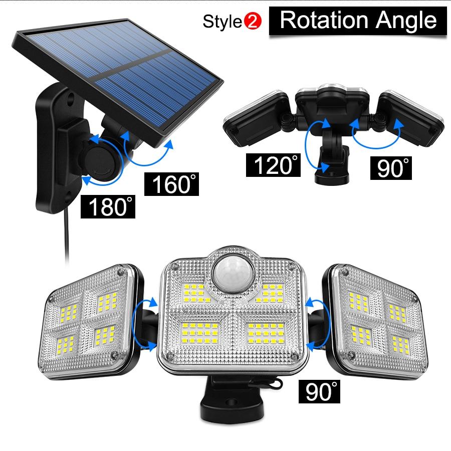 Super Bright Adjustable Solar Waterproof LED Light