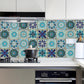 Portuguese Tiles Azulejo Decorative Stickers (10pcs)