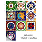 Portuguese Tiles Azulejo Decorative Stickers (10pcs)