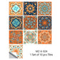 Portuguese Tiles Azulejo Decorative Stickers (10pcs)