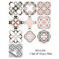 Portuguese Tiles Azulejo Decorative Stickers (10pcs)