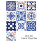 Portuguese Tiles Azulejo Decorative Stickers (10pcs)