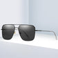 Vintage Squared Oversized Unisex Sunglasses