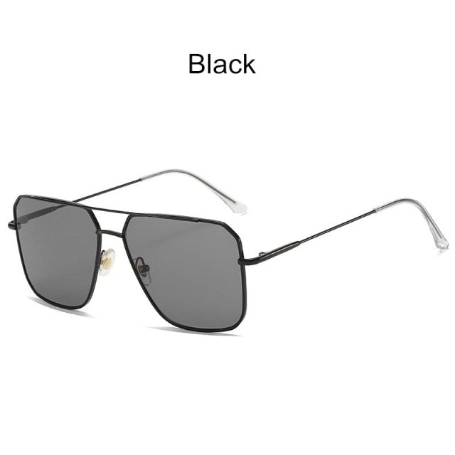 Vintage Squared Oversized Unisex Sunglasses