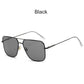 Vintage Squared Oversized Unisex Sunglasses