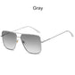 Vintage Squared Oversized Unisex Sunglasses