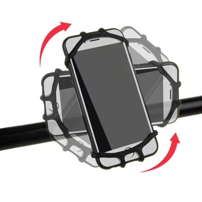 360 Rotating Bicycle Silicone Phone Holder
