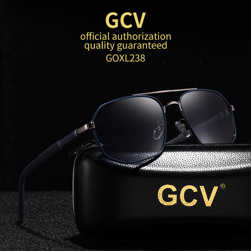 GCV™ Classic Pilot Square Polarized Sunglasses