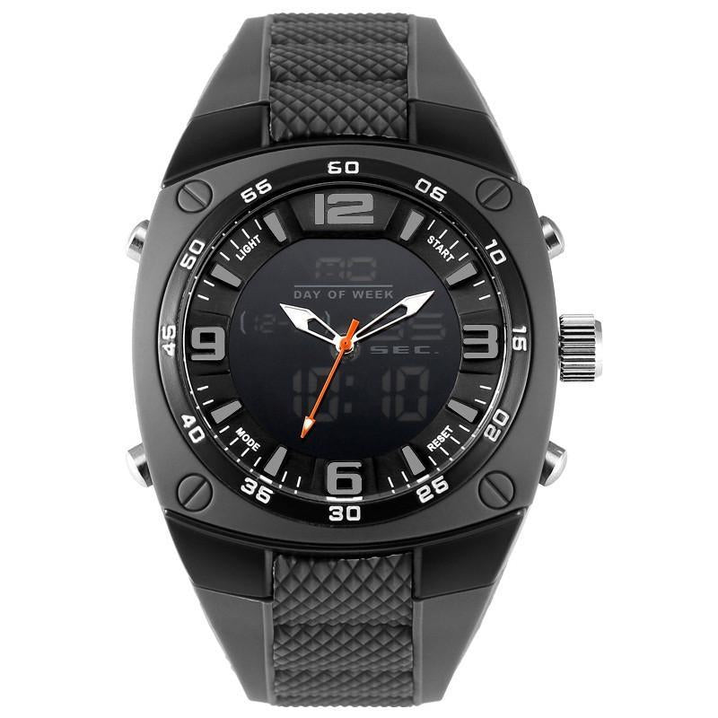 Military Digital Analog LED Wrist Watch (3 colors) - Indigo-Temple