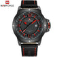 Genuine Leather Strap Army Watch (4 colors) - Indigo-Temple