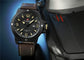 Genuine Leather Strap Army Watch (4 colors) - Indigo-Temple