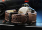 Genuine Leather Strap Army Watch (4 colors) - Indigo-Temple