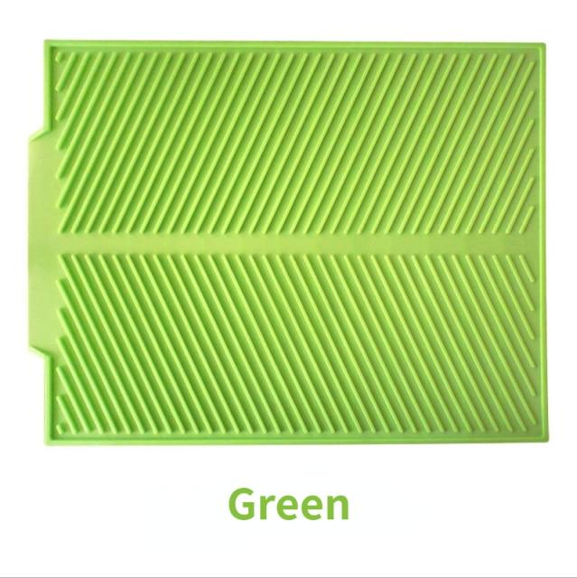 Silicone Dish Drying & Draining Heat Resistant Mat