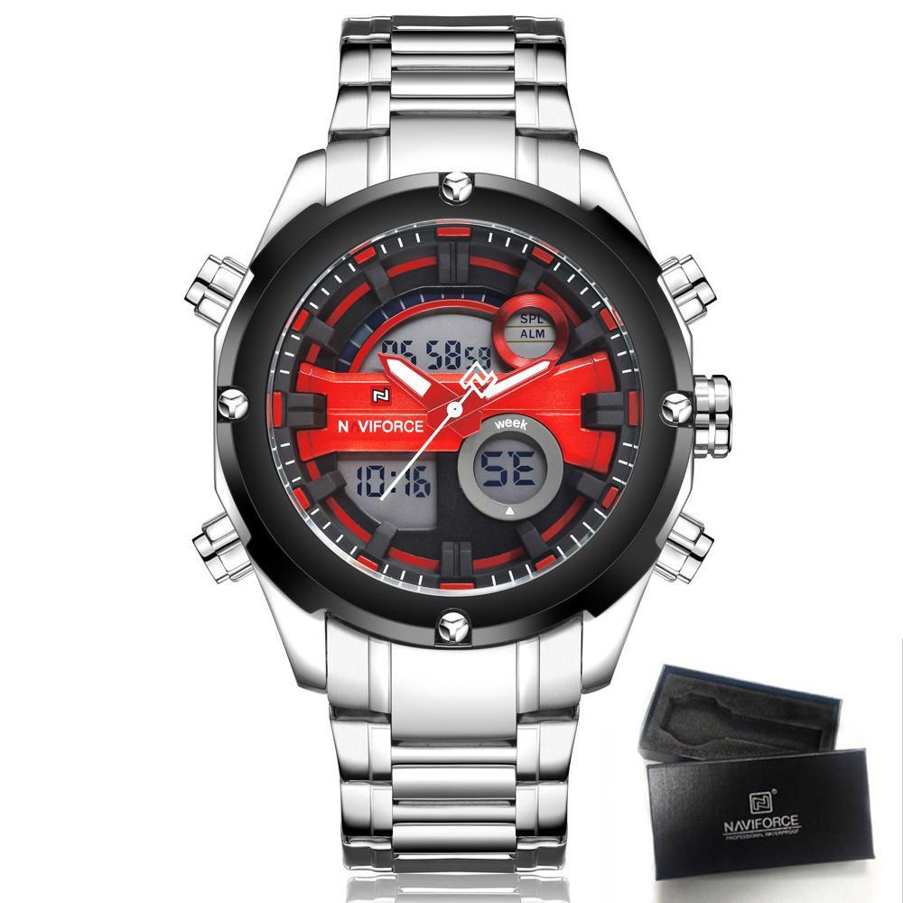 Military Analog Digital Watch (4 colors) - Indigo-Temple