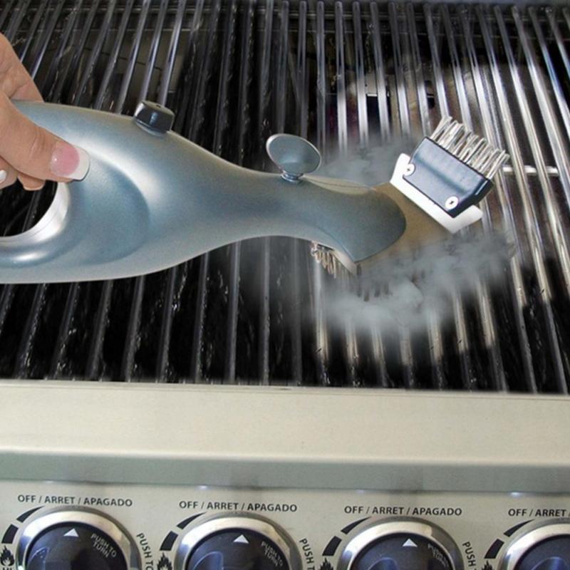 Steam Power BBQ Cleaning Brush - Indigo-Temple