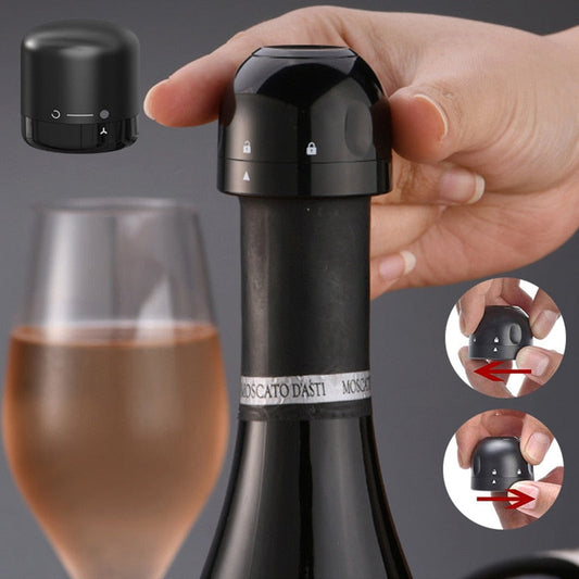Vacuum Champagne / Wine Bottle Stopper (2pcs)