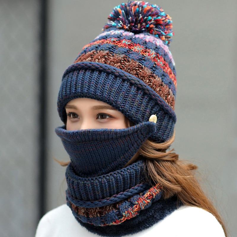 Winter Protection 3-in-1 Set (Mask,Hat,Scarf)