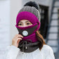 Winter Protection 3-in-1 Set (Mask,Hat,Scarf)