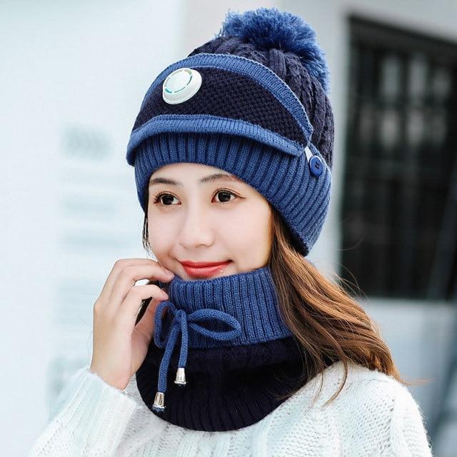 Winter Protection 3-in-1 Set (Mask,Hat,Scarf)