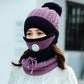 Winter Protection 3-in-1 Set (Mask,Hat,Scarf)