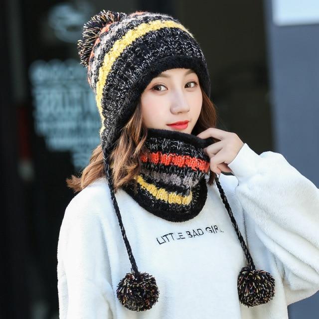 Winter Protection 3-in-1 Set (Mask,Hat,Scarf)