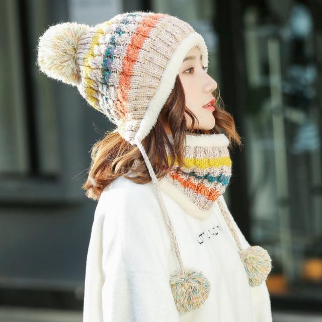 Winter Protection 3-in-1 Set (Mask,Hat,Scarf)