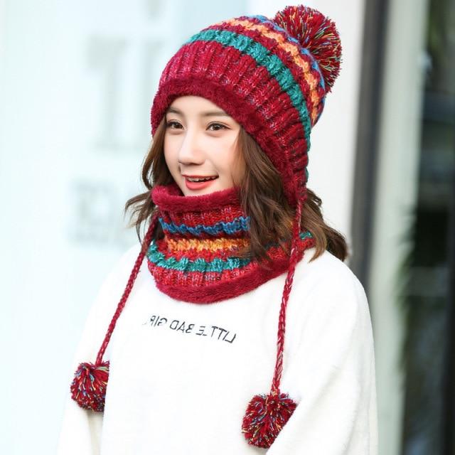 Winter Protection 3-in-1 Set (Mask,Hat,Scarf)