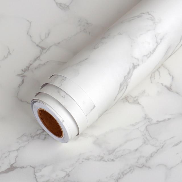 Self Adhesive Waterproof  Marble Wallpaper