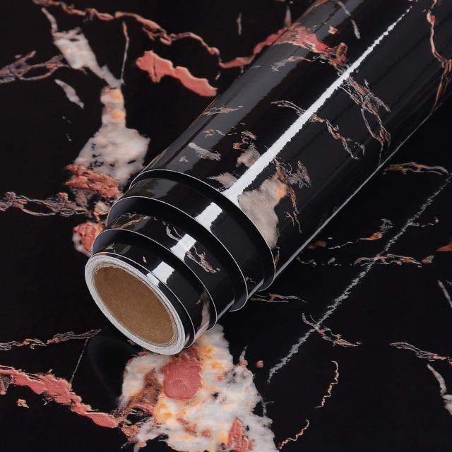 Self Adhesive Waterproof  Marble Wallpaper