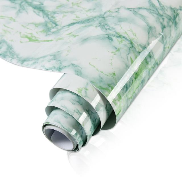 Self Adhesive Waterproof  Marble Wallpaper