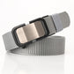 Toothless Automatic Buckle Canvas Belt