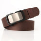 Toothless Automatic Buckle Canvas Belt