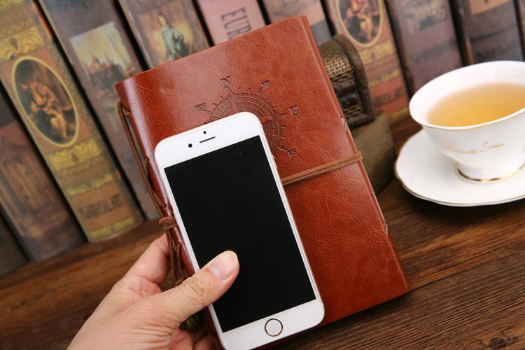 Medieval Style Spiral PU Leather Journal