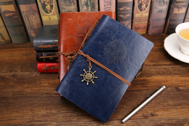 Medieval Style Spiral PU Leather Journal