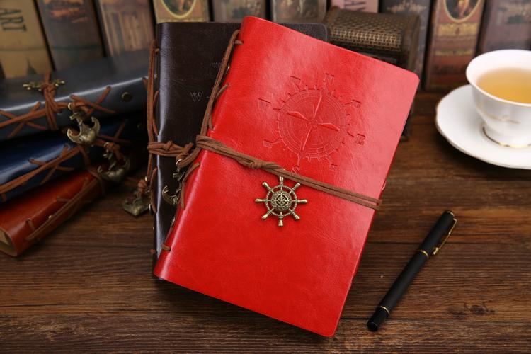 Medieval Style Spiral PU Leather Journal