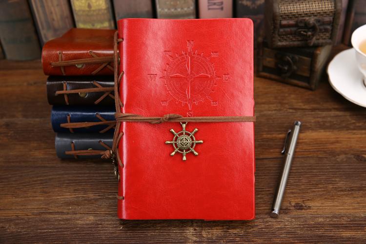 Medieval Style Spiral PU Leather Journal