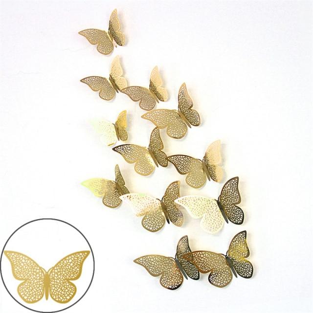 3D Butterfly Wall Decor Stickers (12PCS Set)