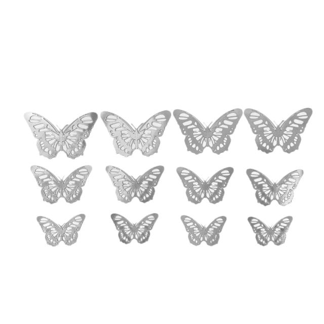 3D Butterfly Wall Decor Stickers (12PCS Set)