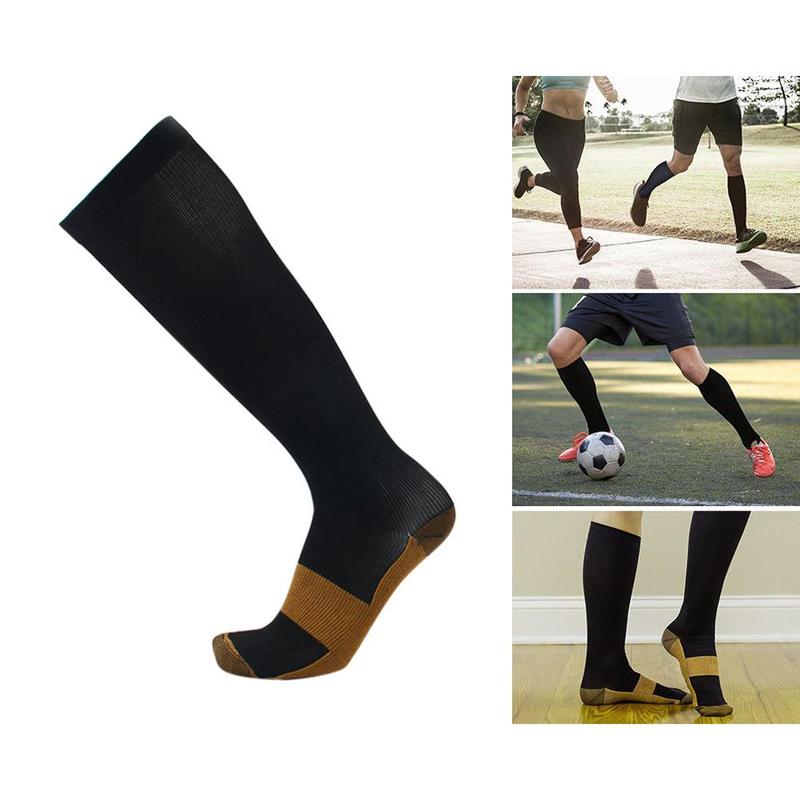 Copper Fiber Blood Circulation Compression Socks