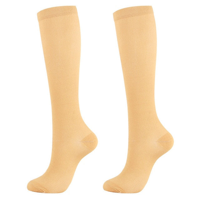 Copper Fiber Blood Circulation Compression Socks